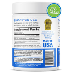 Close-up of XEELA capsules and The Mother ingredient on label