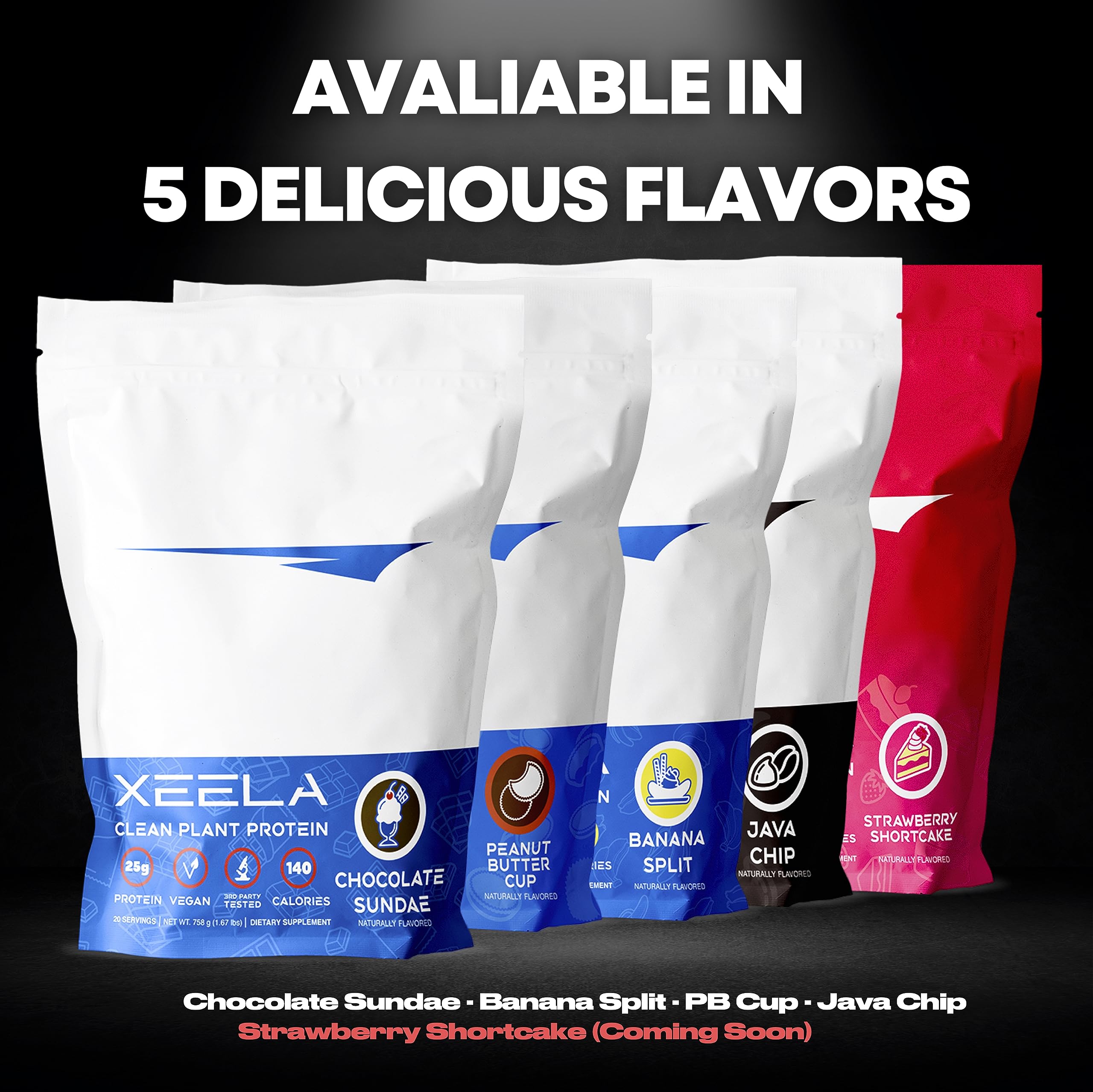 Gourmet Java Chip flavor powder close-up