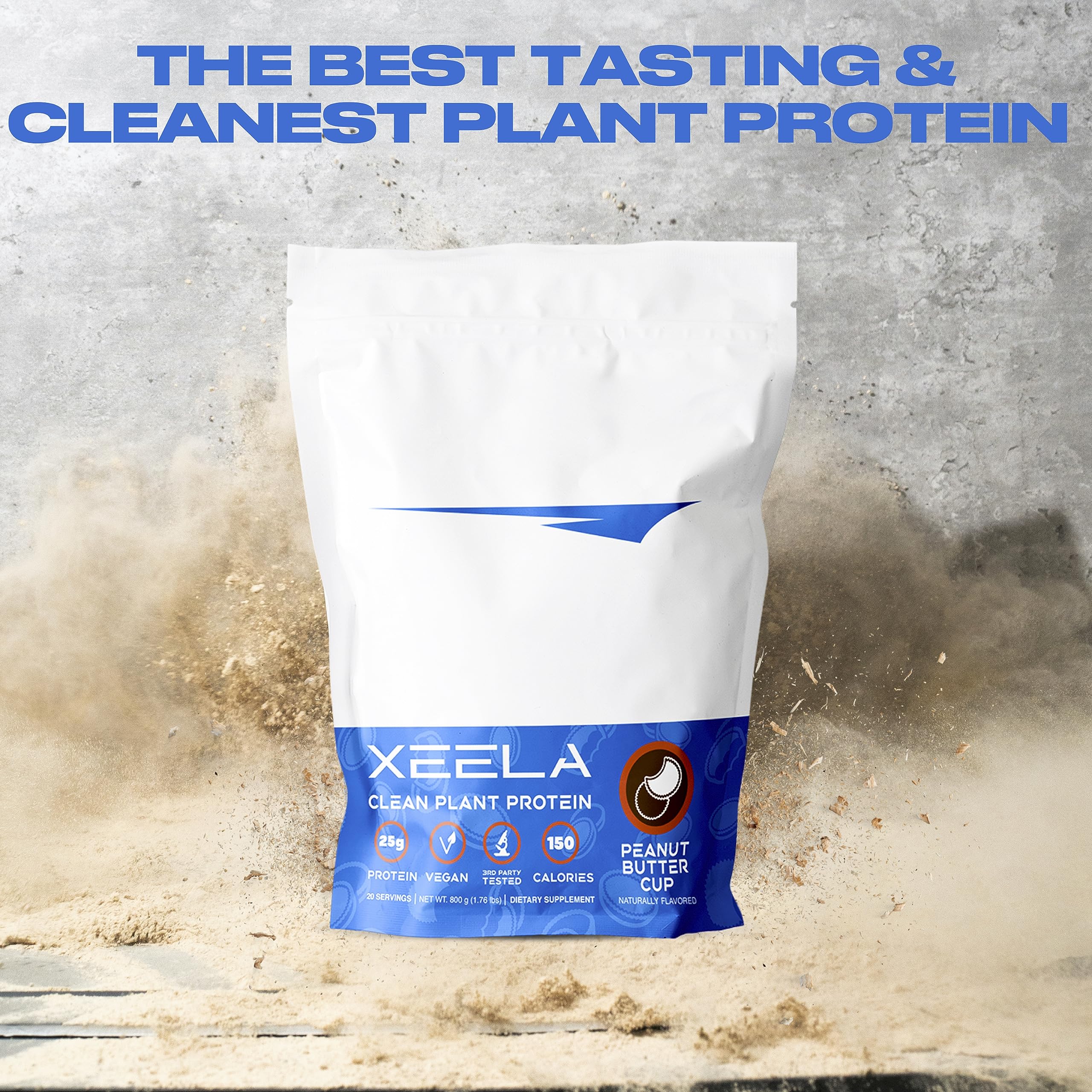Sunflower-derived BCAAs used in Xeela vegan protein