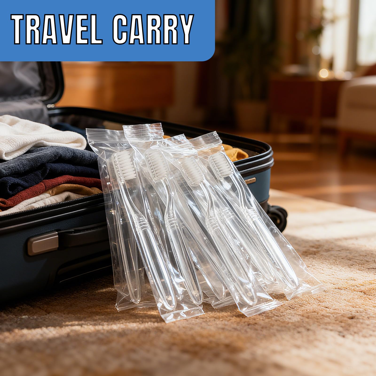 Durable PP handle, soft bristles—Xelsluthe toothbrushes