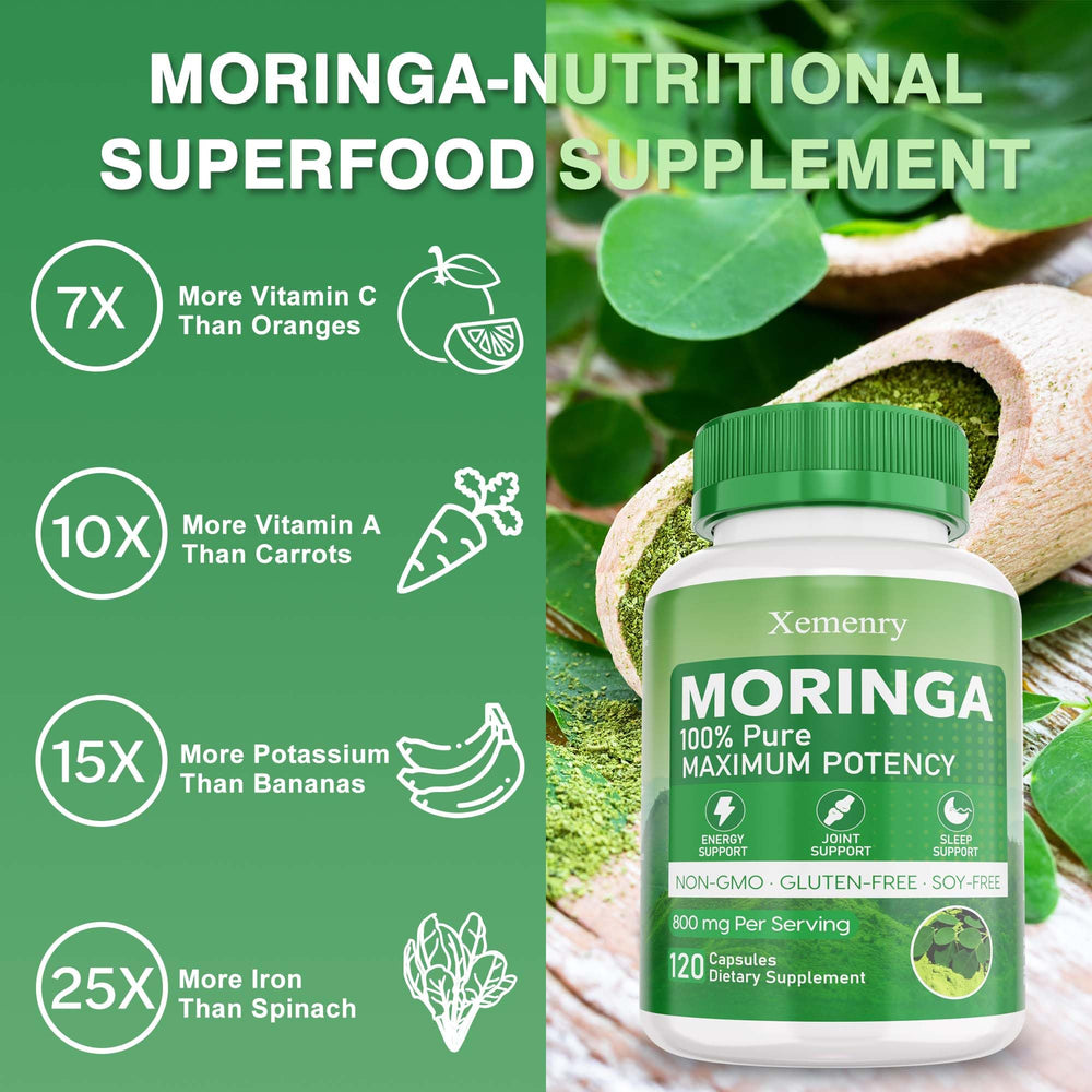 Immunity and energy support from Moringa capsules