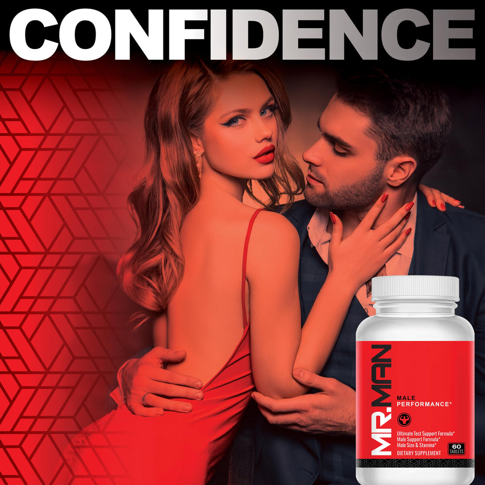 XenXNutra Labs Mr Man packaging exterior signals a convenient one-month supply.