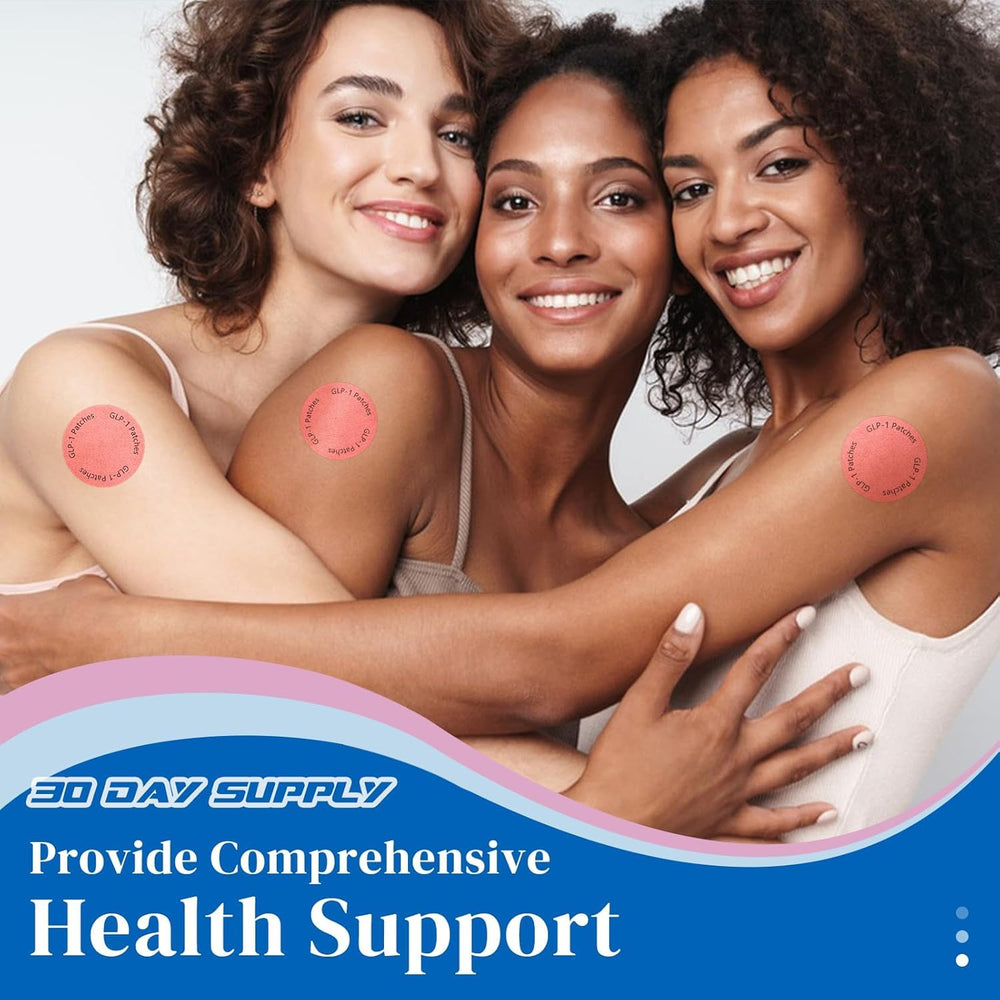 Applying Xeparlo GLP-1 Patch to clean dry skin