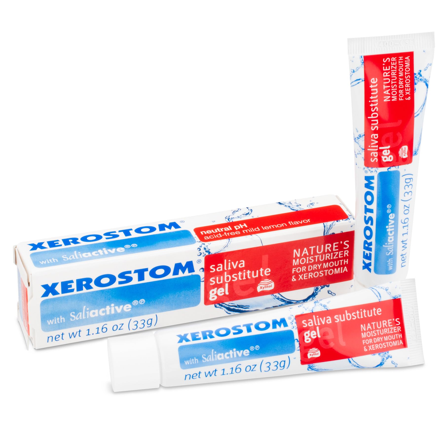 Xerostom Dry Mouth Gel 2-Pack front view
