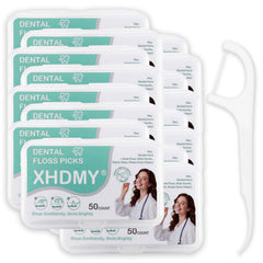 XHDMY 800-count floss picks with packaging