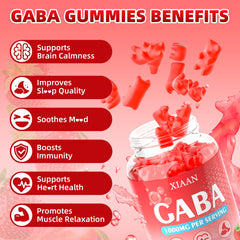 8-in-1 formula with GABA, L-Theanine, 5-HTP and vitamins
