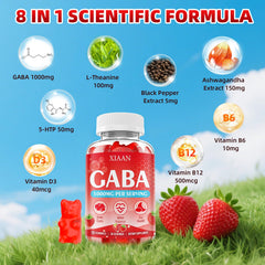 Ingredients and nutrients of XIAAN GABA Gummies