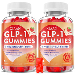 XIAAN GLP1 Gummies bottle on white background