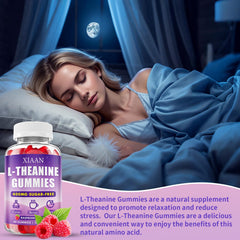 Benefits highlight showing calm and relaxation support