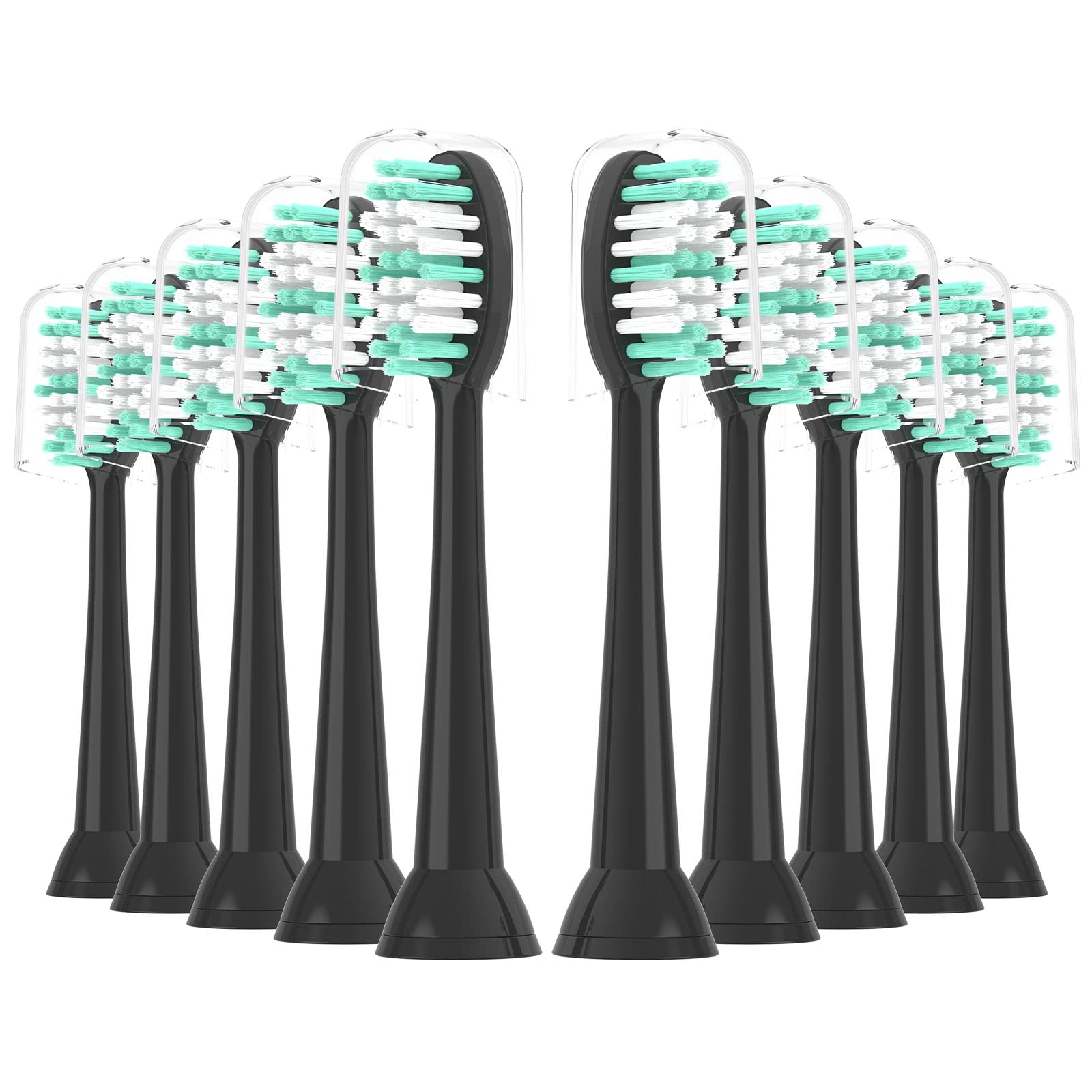 XIAOHEAD replacement toothbrush head for AquaSonic Black Series