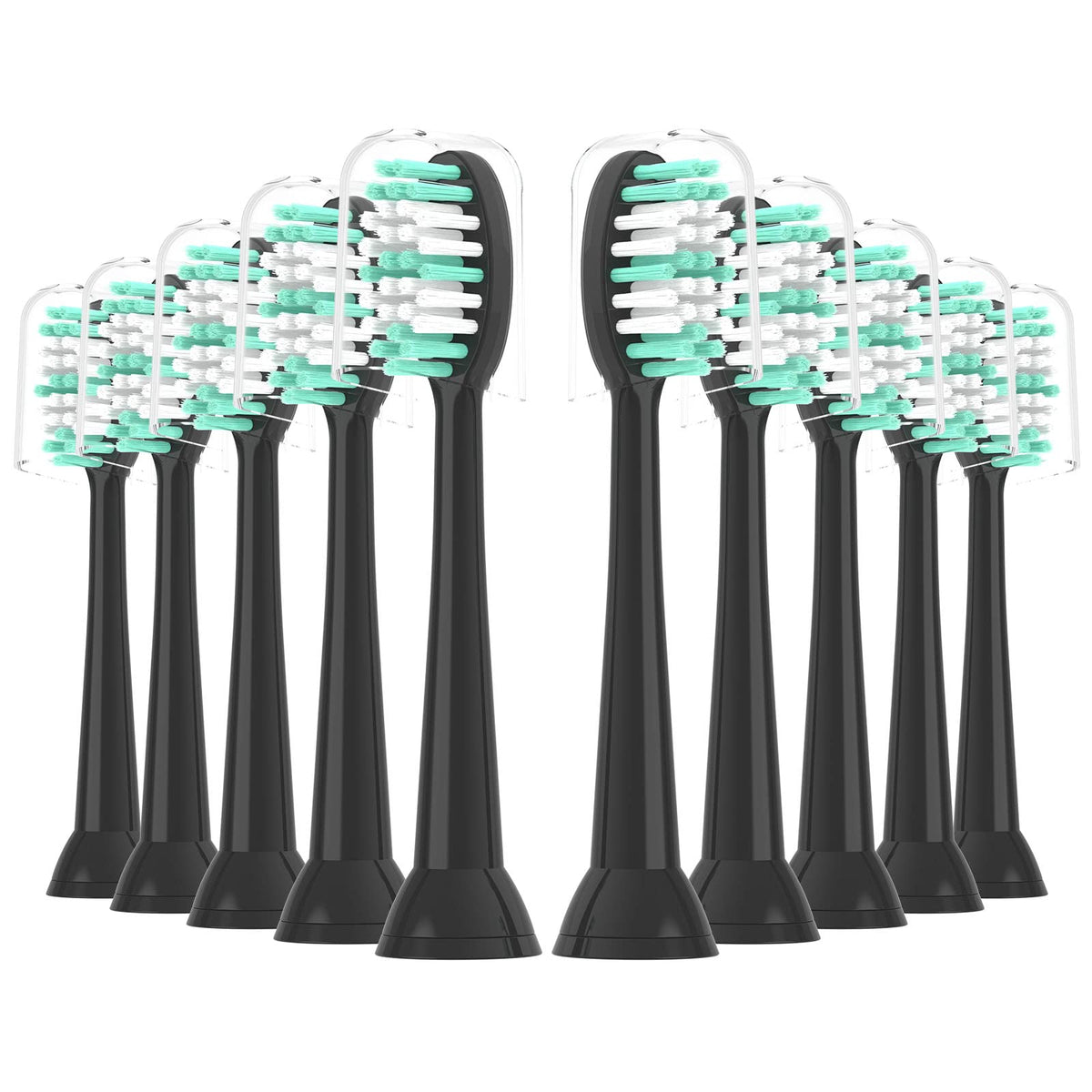 XIAOHEAD replacement toothbrush head for AquaSonic Black Series