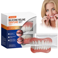 Xinshijie soft silicone denture liners for upper and lower dentures