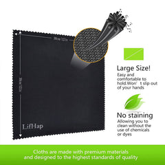 Cloth cleaning smartphone and tablet screens