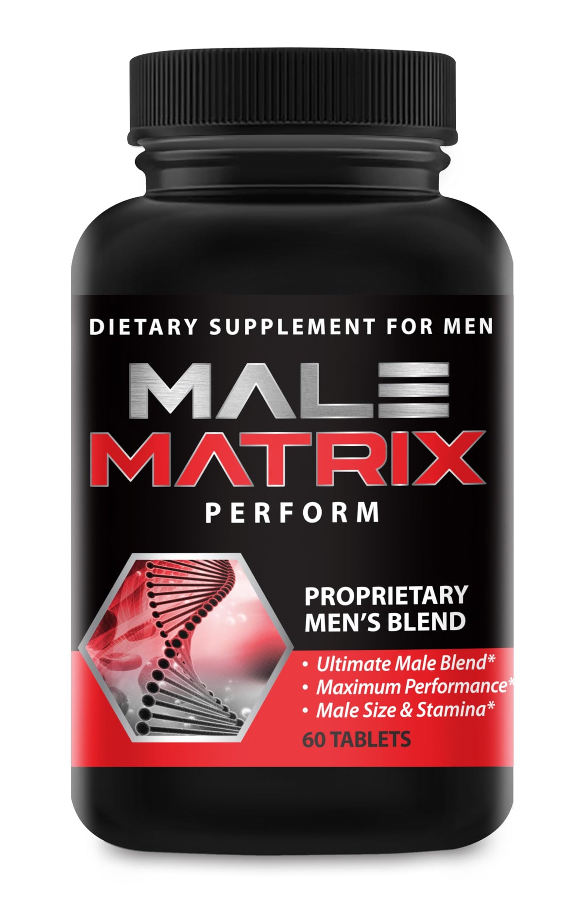 XL Science Male Matrix bottle - black variant