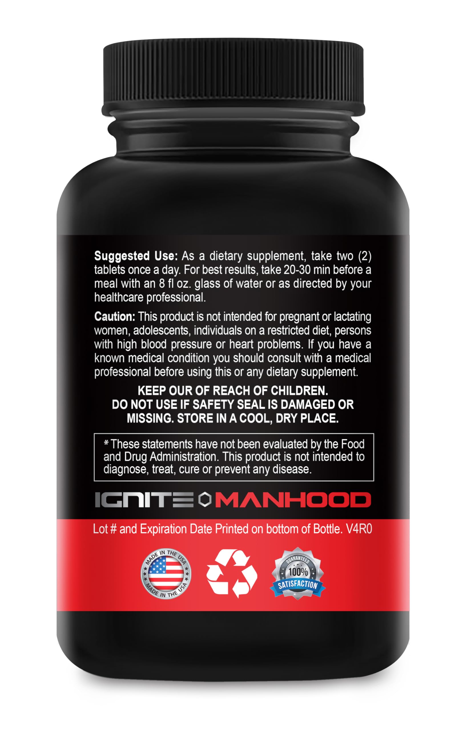 XL Science Male Matrix XL capsules arranged in bottle for daily use