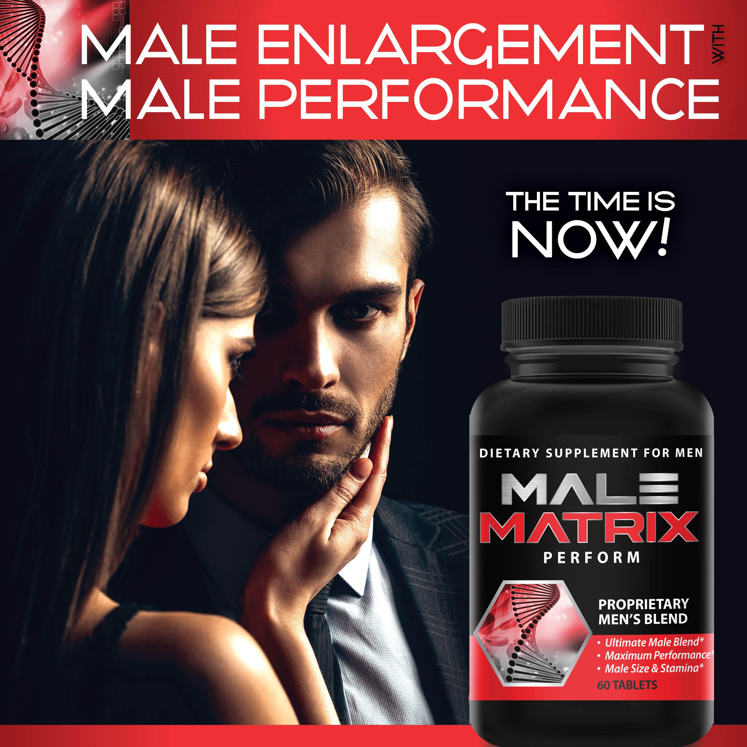 Close-up of XL Science Male Matrix ingredients