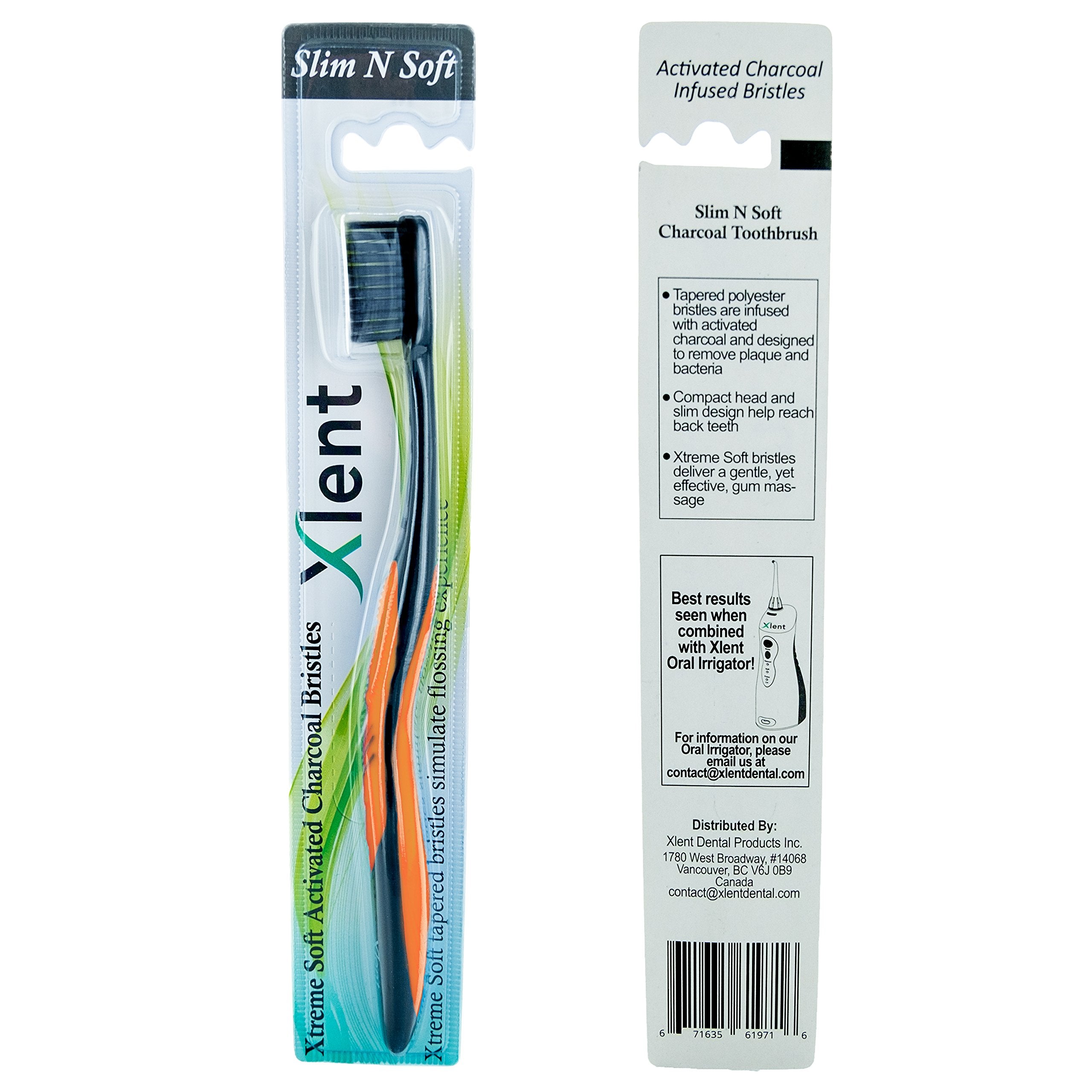 Compact head and slim design reaching back teeth