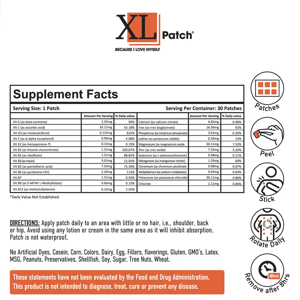 XLPATCH Multi Plus blister packs