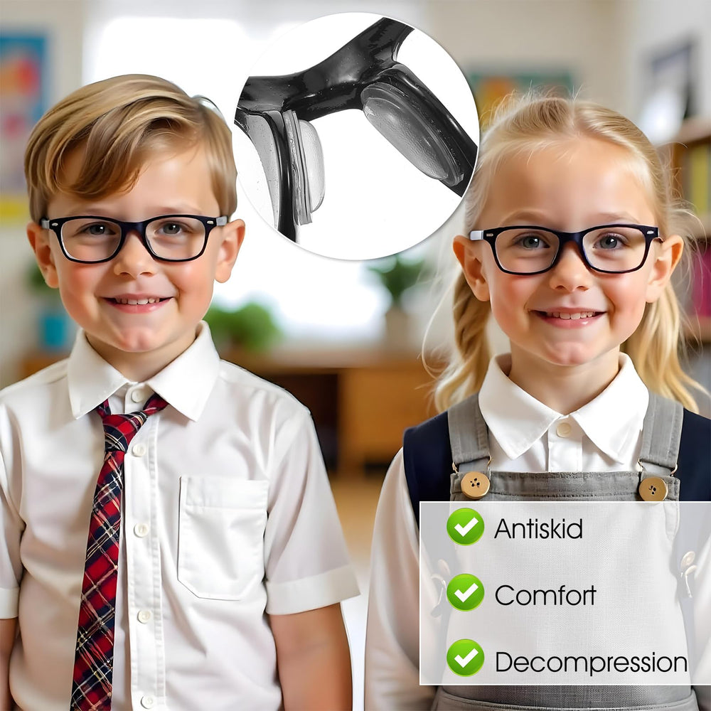Easy adhesive replacement for sunglasses and glasses nose pads