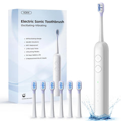 Front view of XOKK Sonic Electric Toothbrush with 48000 VPM