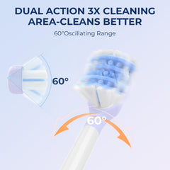 Side view of XOKK Sonic Electric Toothbrush