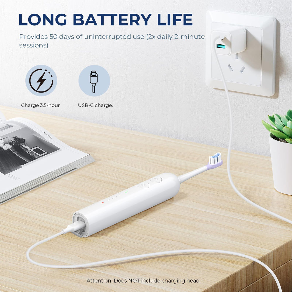 2-minute timer indicator on XOKK toothbrush
