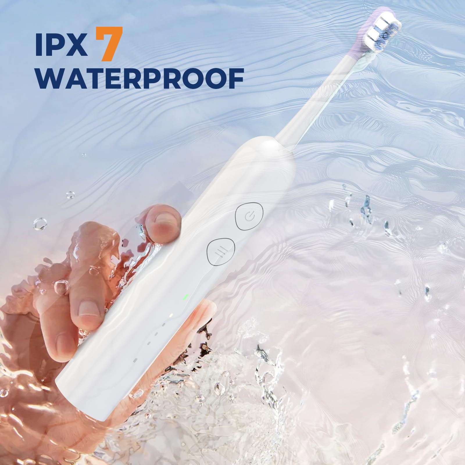 Travel case included with XOKK toothbrush