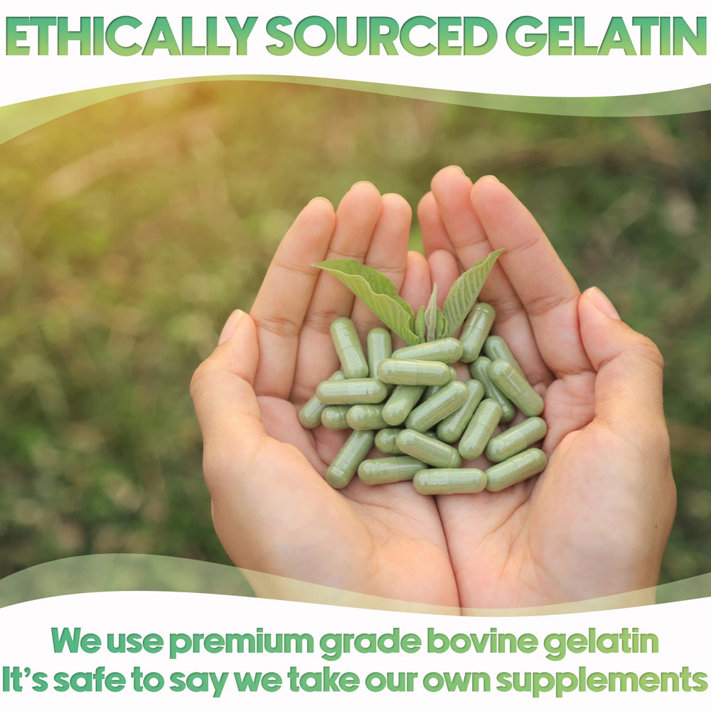 100% bovine gelatin empty capsules, Kosher certified