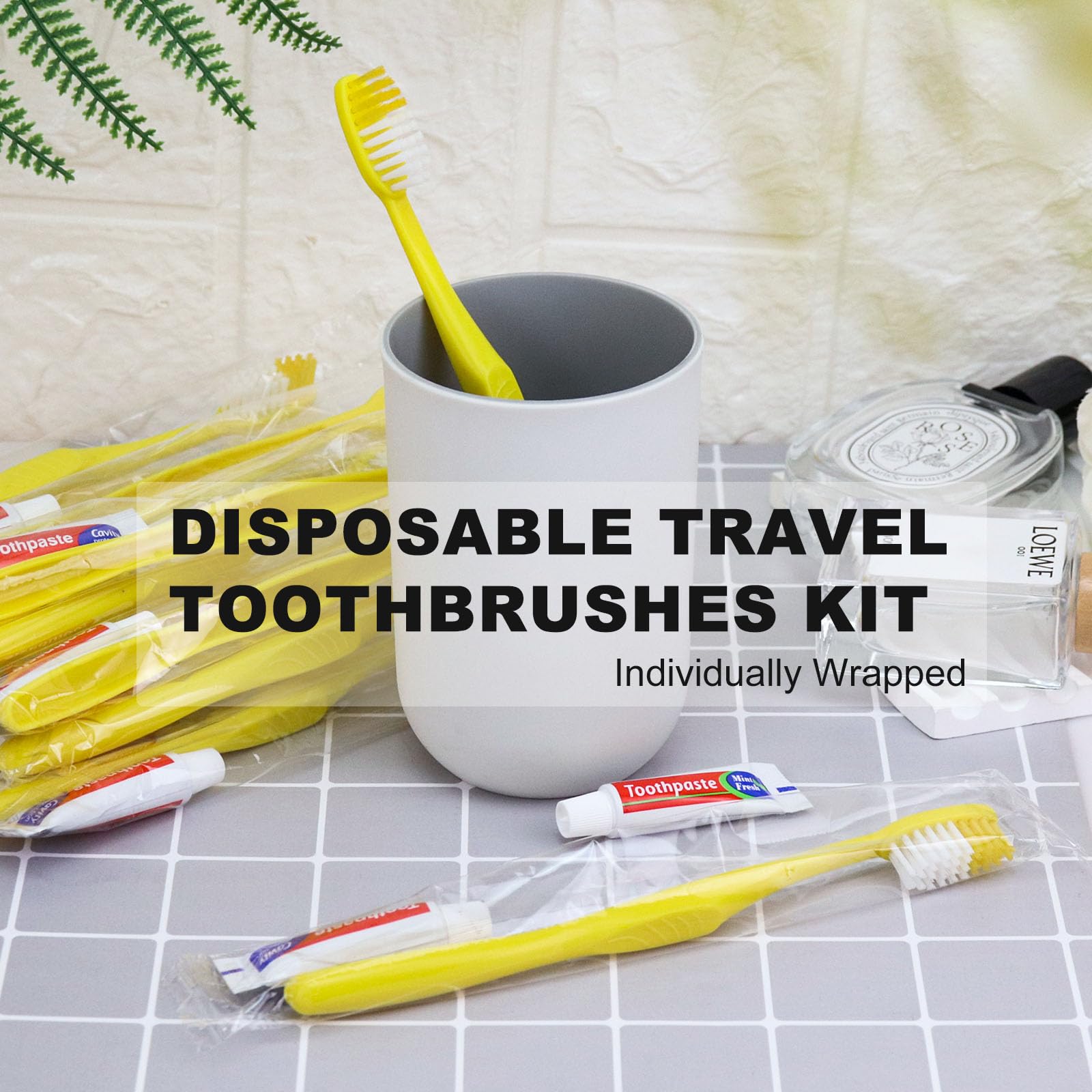 Bulk dental care supplies for homeless shelters, hotels, and nursing homes