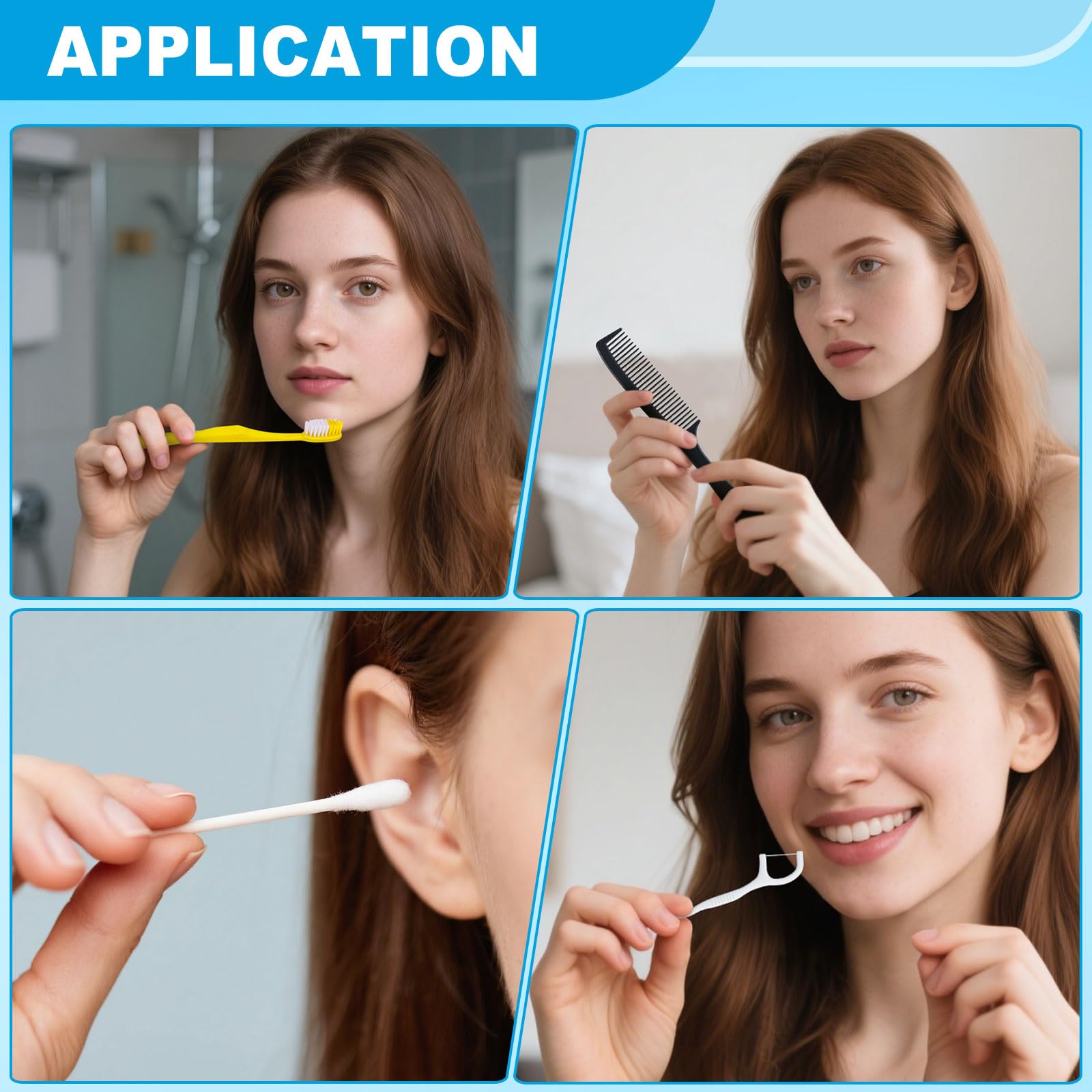 Xuezoioy disposable toothbrush with travel-size toothpaste
