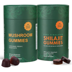 Xuore Himalayan Shilajit & Mushroom Gummies bundle – front packaging