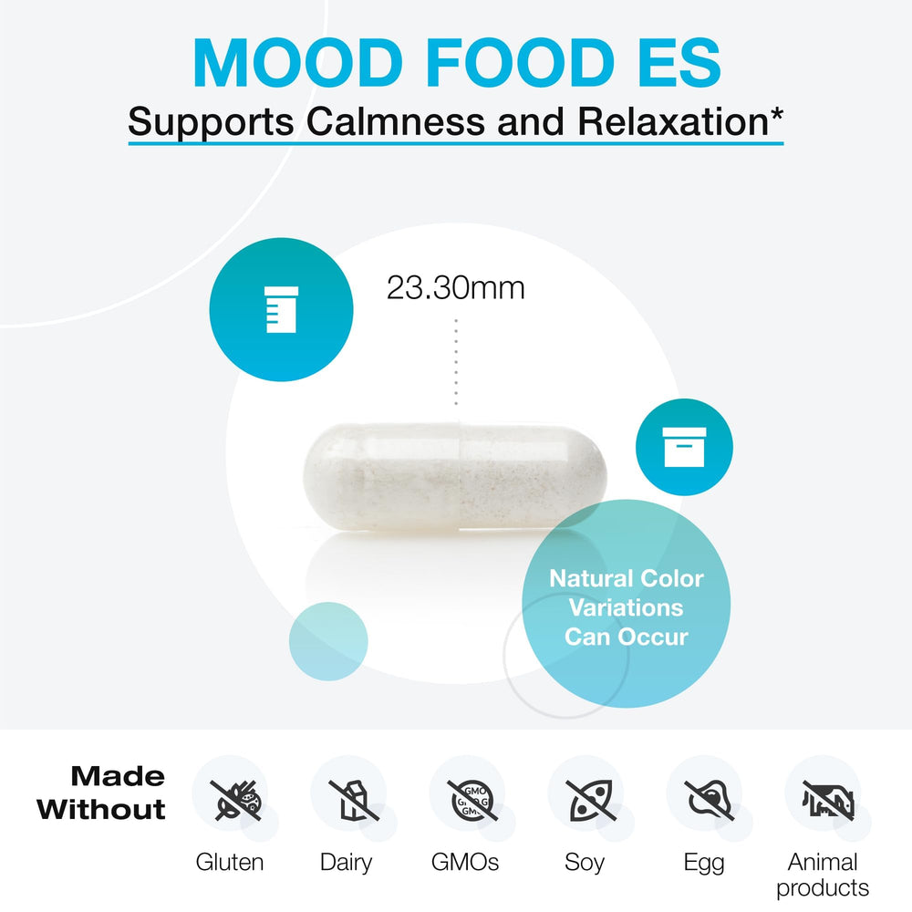 Mood Food ES capsules and minerals