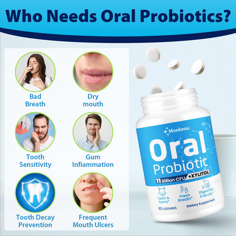 Xylitol and lime ingredients used in the oral care probiotic