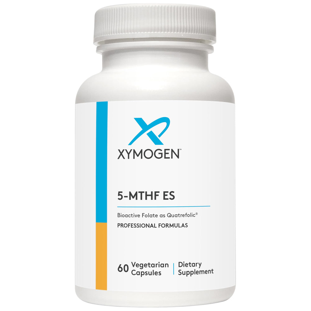 XYMOGEN 5-MTHF ES bottle label