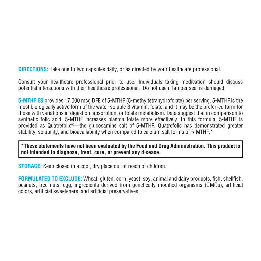 Highlight: 17,000 mcg DFE per 2-capsule serving