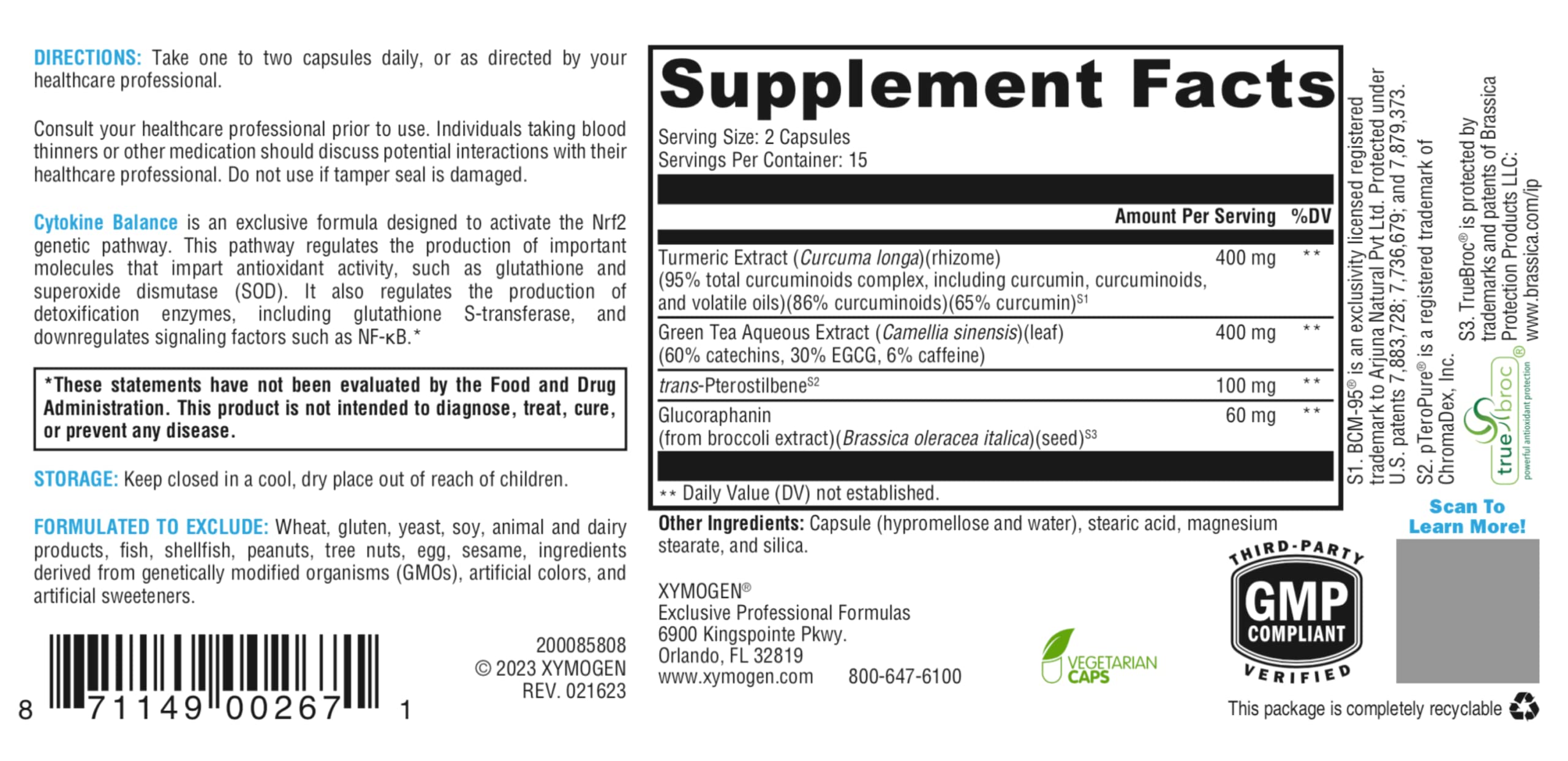 Close-up of turmeric extract ingredient