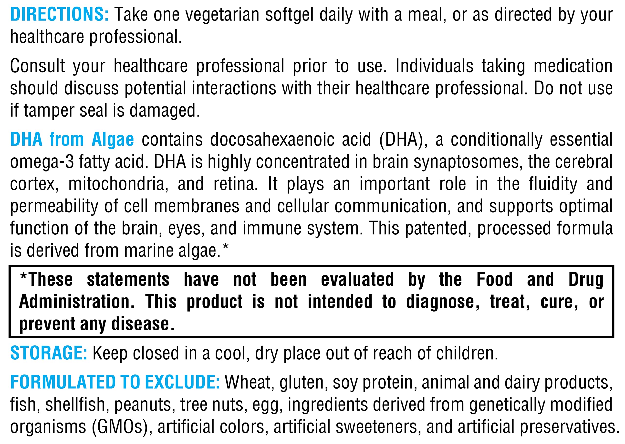 Illustration of eye health linked to DHA from algae