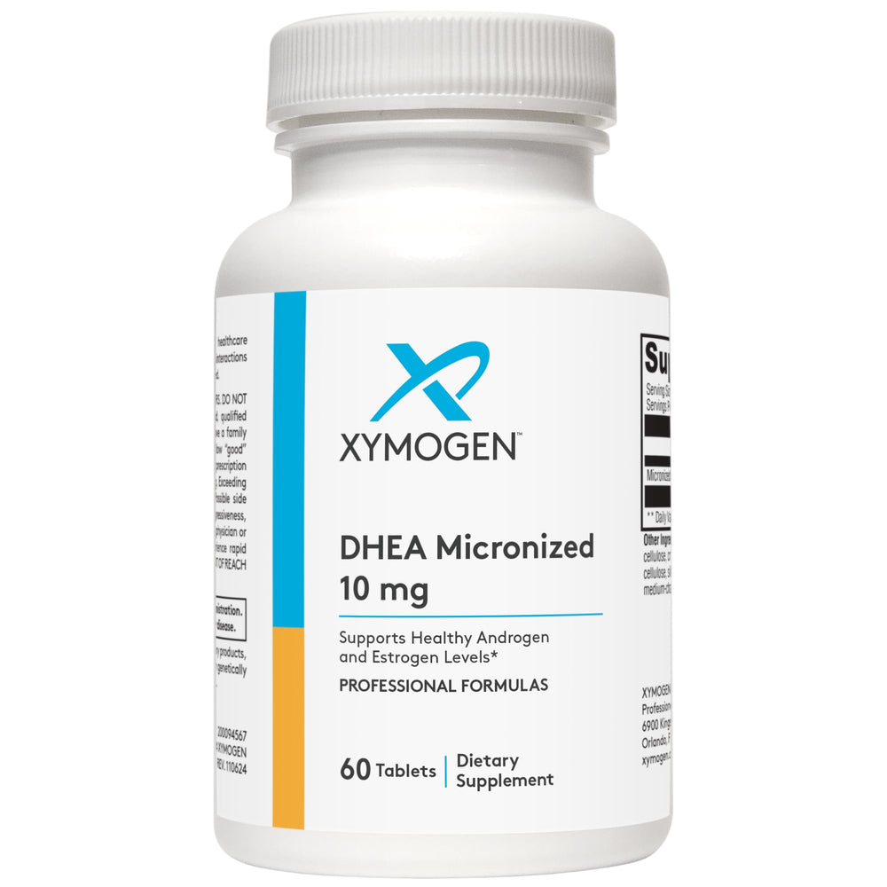 XYMOGEN DHEA 10 mg tablets – front view