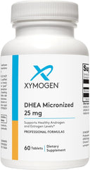 XYMOGEN DHEA 25 mg bottle front label