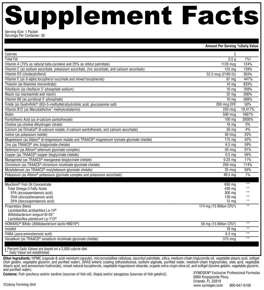 Vitamin D3 2000 IU included in Foundation Essentials