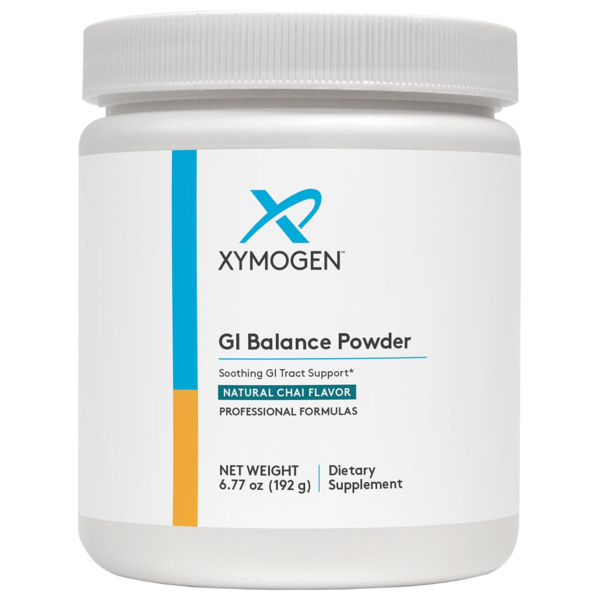 XYMOGEN GI Balance Powder bottle with label
