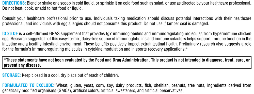 Serving suggestion: mix powder with cold liquid