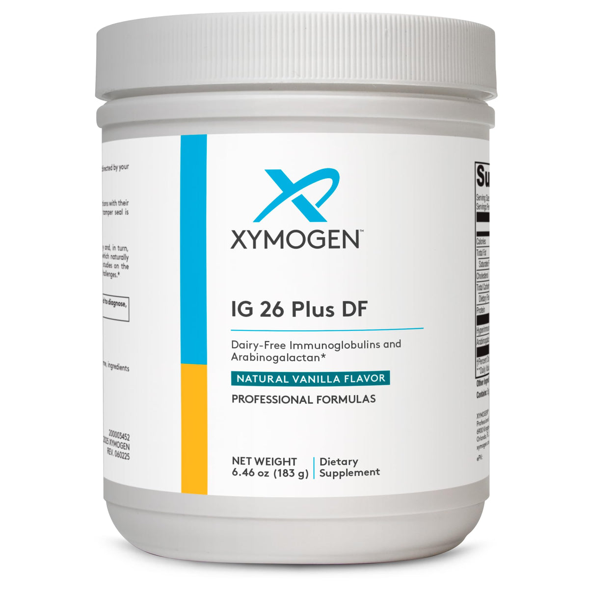 XYMOGEN IG 26 Plus DF vanilla canister front view