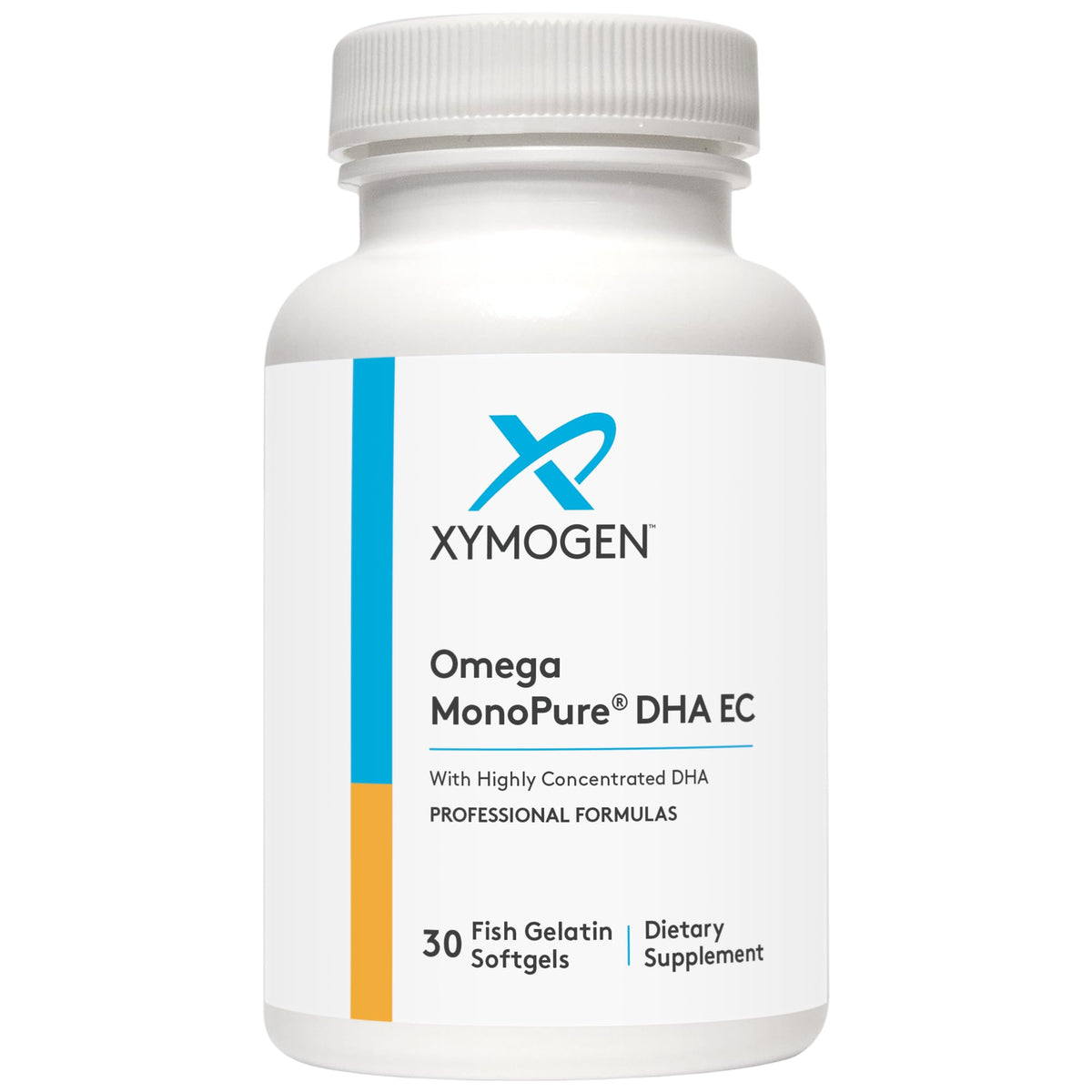 XYMOGEN Omega MonoPure DHA EC bottle label