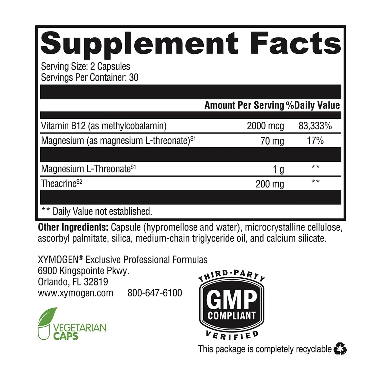 Close-up of Magnesium L-Threonate illustration for Cogniquil