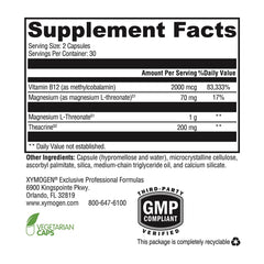 Close-up of Magnesium L-Threonate illustration for Cogniquil