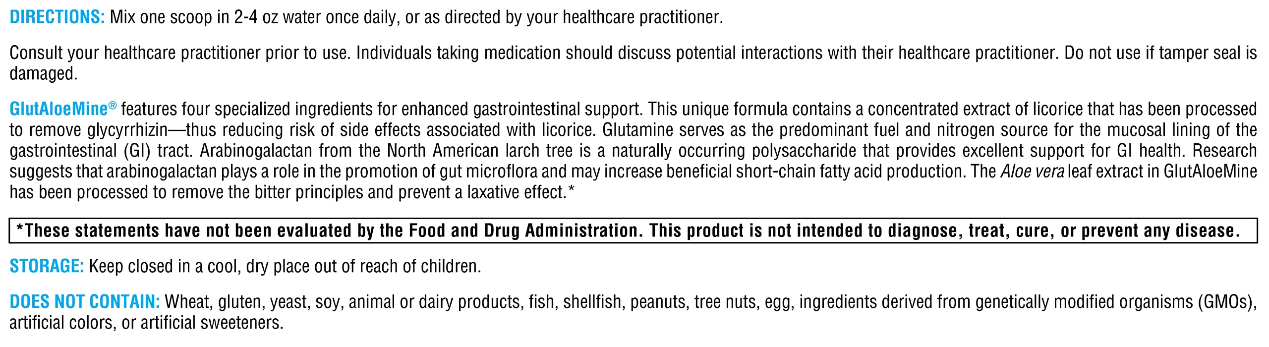Deglycyrrhizinated licorice (DGL) and arabinogalactan components