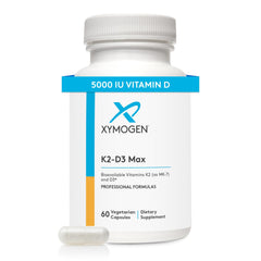 XYMOGEN K2-D3 Max bottle and packaging