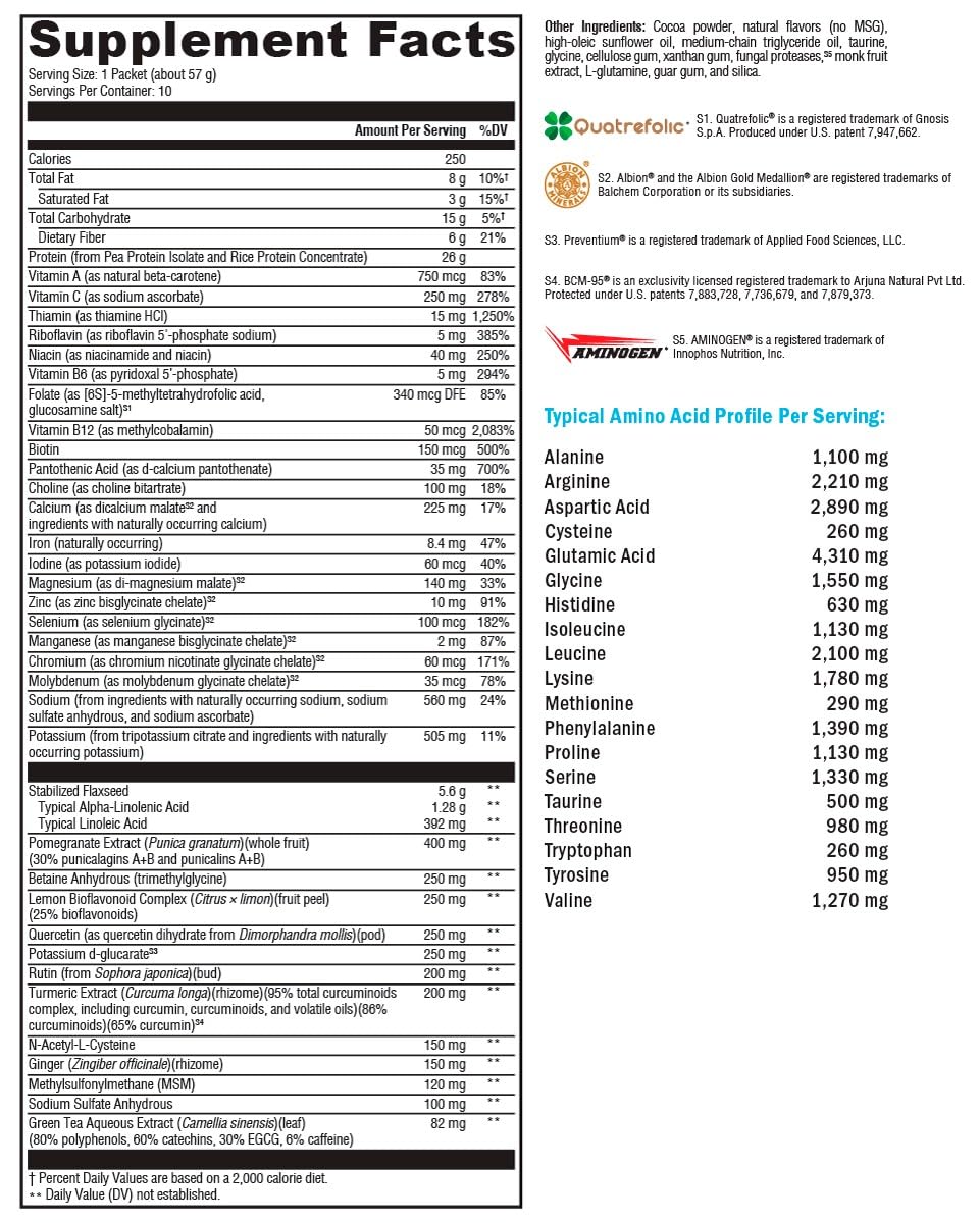 OptiCleanse GHI Detox Creamy Chocolate packaging close-up - image 2 of 7