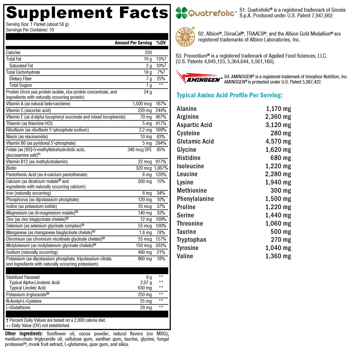 XYMOGEN OptiCleanse Plus VegaPro pea and rice protein mix highlighting clean plant protein